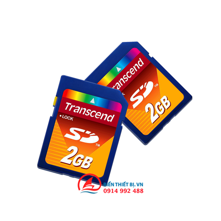 Thẻ nhớ SD 2GB Transcend cho máy ảnh - thiết bị PDA - máy tính công nghiệp