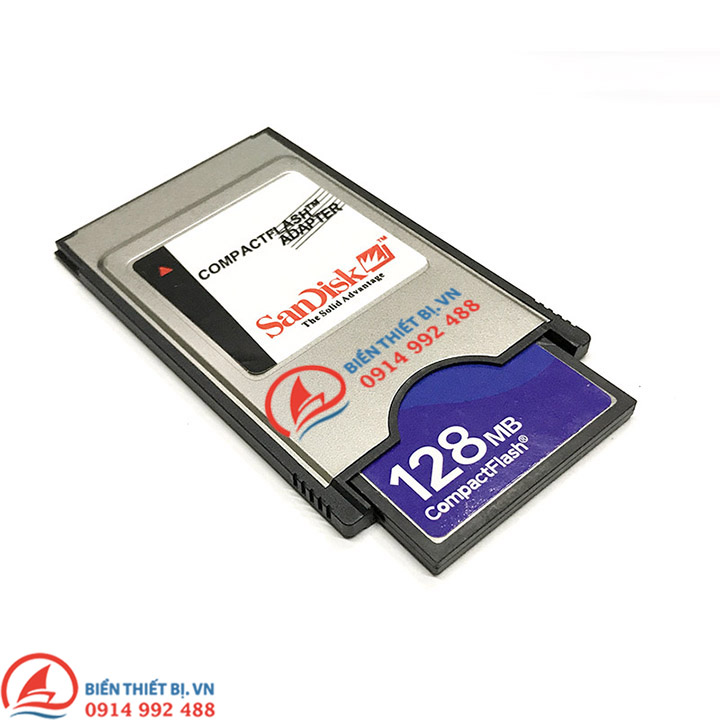 Compact flash memory card for industrial machines - CF card reader