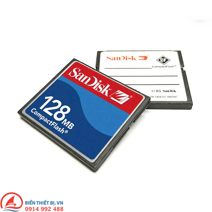 Thẻ nhớ CF 128MB Sandisk CompactFlast cho máy CNC công nghiệp