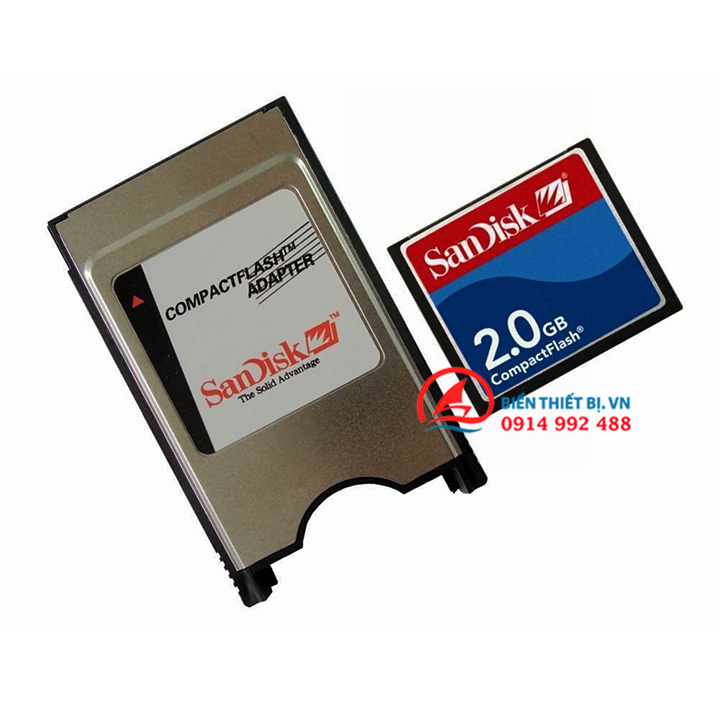 SanDisk PCMCIA PC Card CF CompactFlash adapter reader CNC FANUC