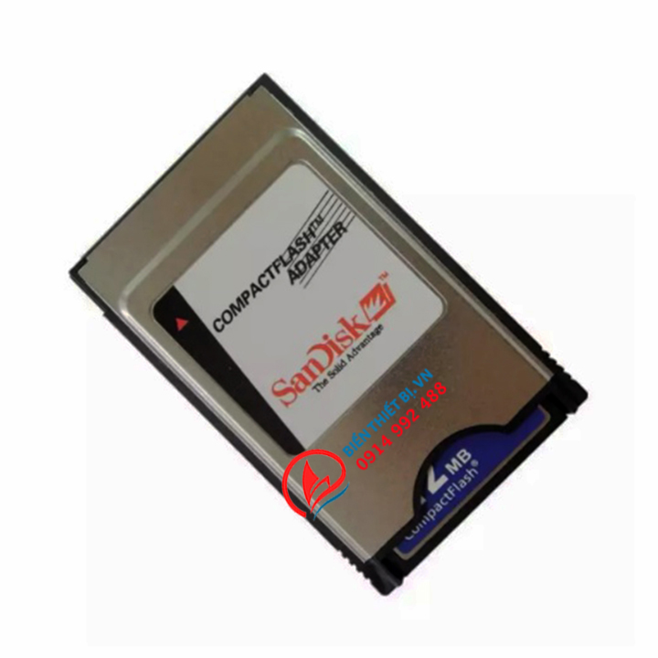 SanDisk PCMCIA PC Card CF CompactFlash adapter reader CNC FANUC