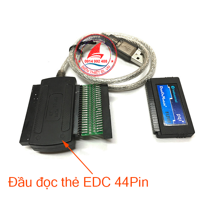 USB 2.0 Card Reader 44 Pin Reader Hard Disk - Card DOM-EDC IDE/ATA for Embedded PC