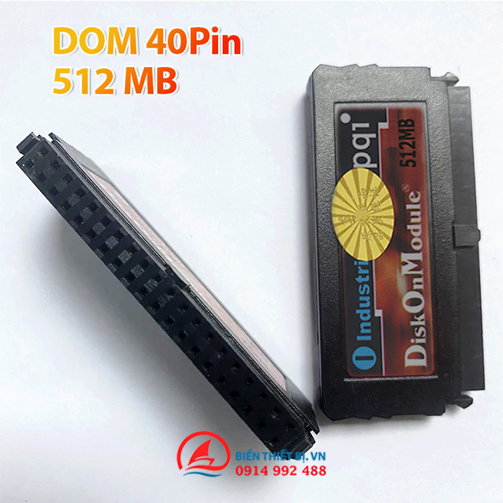 Disk DOM 40 PIN IDE/ATA Disk on Module 512MB PQI Industrial Flash