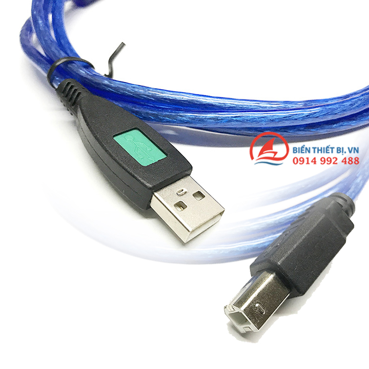 Printer Cable USB 2.0 Port Printer Cable Type A Male to Type B Male Shielding King-Master Length 1.5M