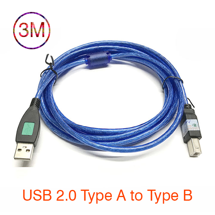 Cáp máy in 3M hiệu King-Master kết nối USB 2.0 Type A sang Type B chuẩn AM-BM