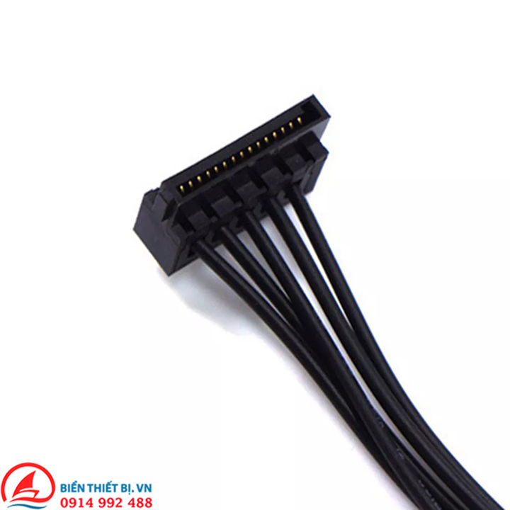 Mini 6 Pin to 2 SATA power cable with 90ᴼ angle for Dell Vostro 3070, 3060, 3668, 3650, 3670, 3471, 3671.