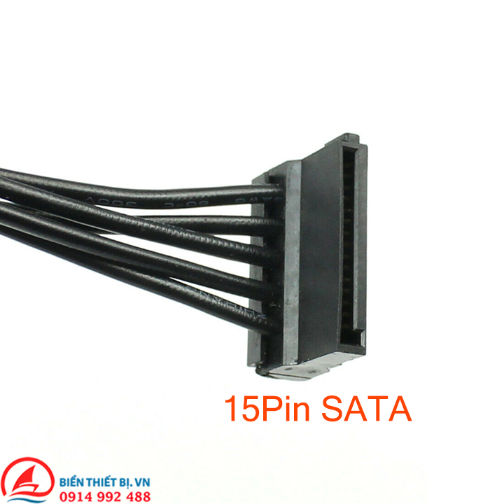 Dây cáp nguồn Mini 6pin ra SATA 15pin HDD, SSD cho máy Dell Vostro 3670 3650, 3060, 3070, 3967, 3980, 3250, 3268, 3471