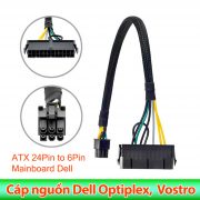 Cáp nguồn ATX 24pin to 6pin Dell 3470 Optiplex 3050, Vostro V3267