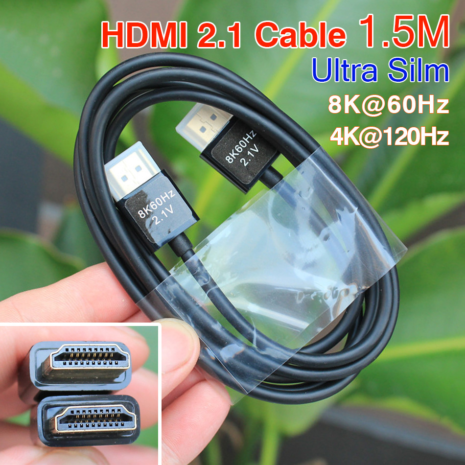 Cáp HDMI 2.0 HDMI 2.1 dây ngắn 15cm 30cm 50cm 60cm 1.2m 1.5m 4K 8K cho máy tính Laptop Tiny PC Raspberry pi Set top box Tivi