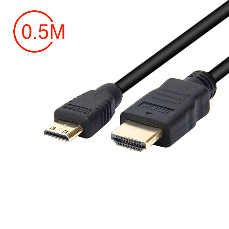 Cáp Mini HDMI to HDMI dài 50cm-0.5M 1M 2M 3M 5M 10M
